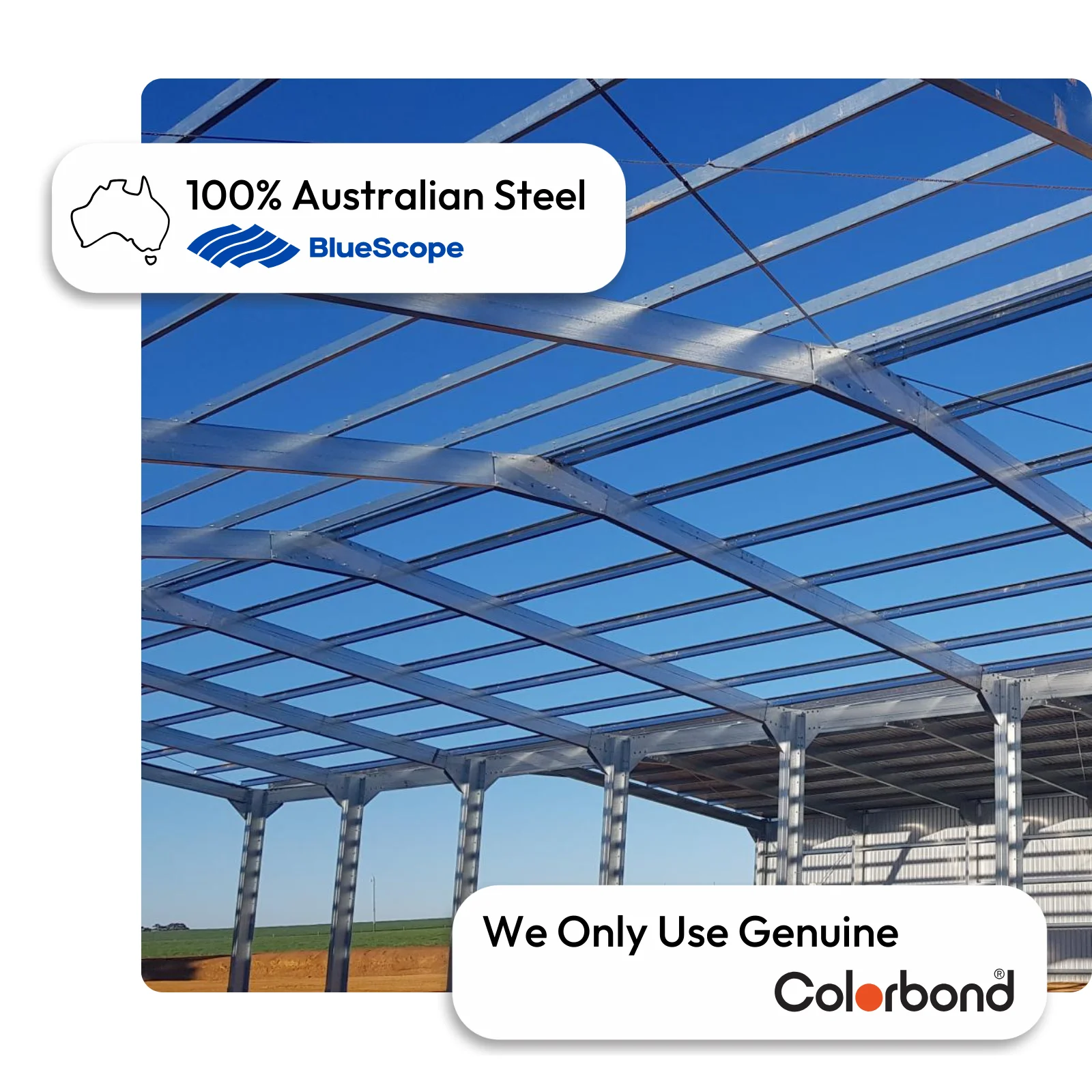 Aircraft Hangar Sheds - Built Tough with COLORBOND® Steel