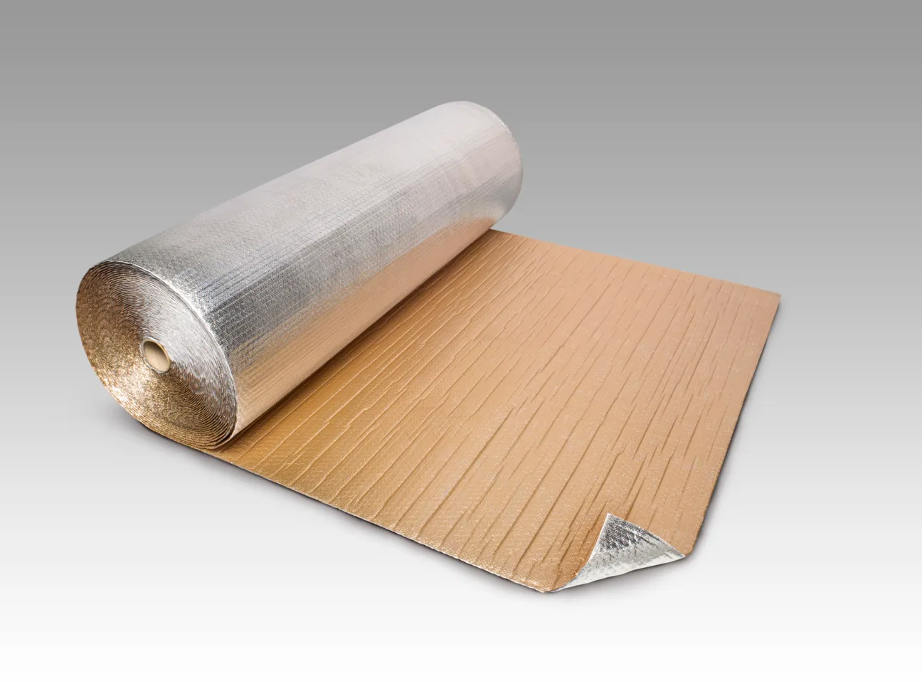 Polyair Unicell reflective foil shed insulation roll with foam core for Australian sheds