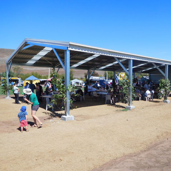 Shed cover installed at Margaret River to protect people