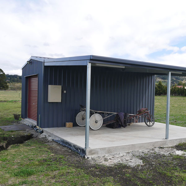 Horse Tack shed with awning constructed in Maryborough