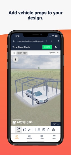 TBS Shed Builder App